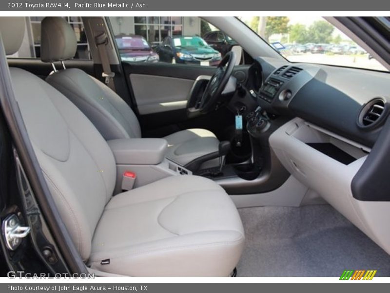 Pacific Blue Metallic / Ash 2012 Toyota RAV4 I4