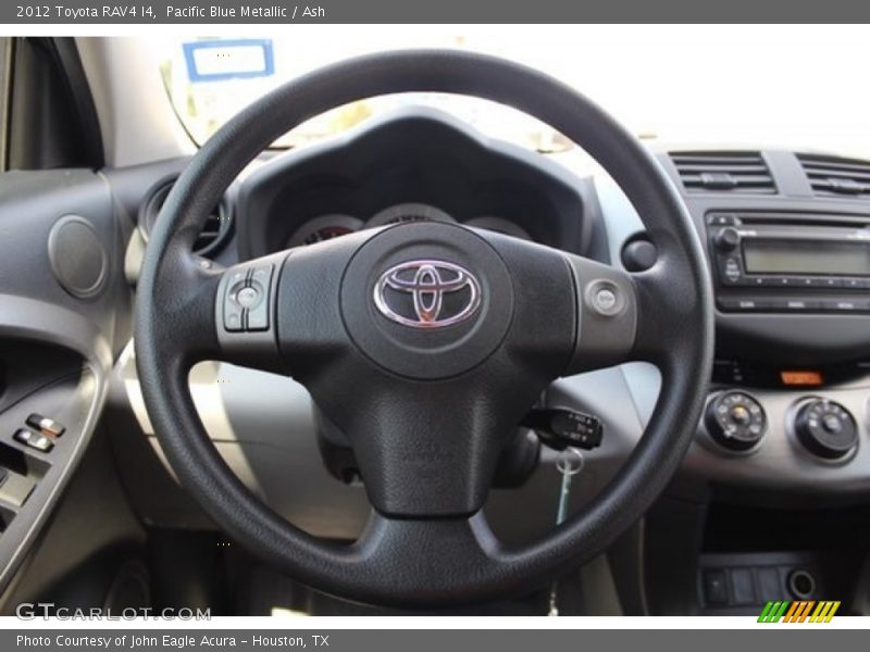 Pacific Blue Metallic / Ash 2012 Toyota RAV4 I4