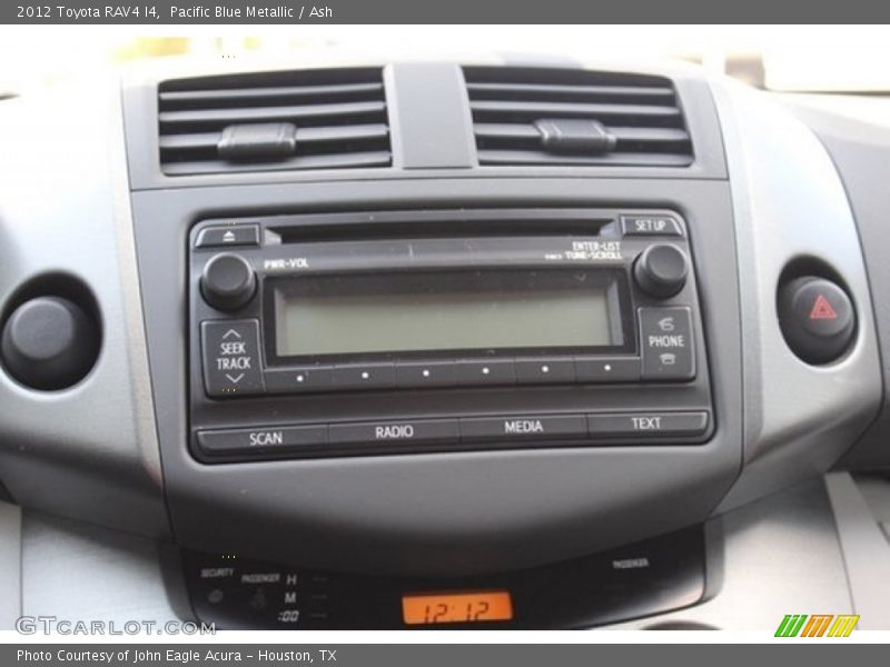 Pacific Blue Metallic / Ash 2012 Toyota RAV4 I4