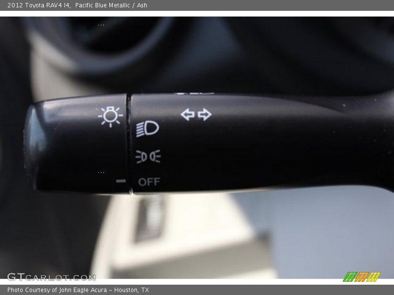 Pacific Blue Metallic / Ash 2012 Toyota RAV4 I4