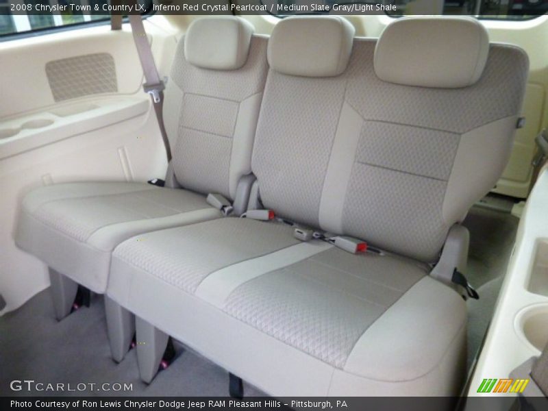 Inferno Red Crystal Pearlcoat / Medium Slate Gray/Light Shale 2008 Chrysler Town & Country LX
