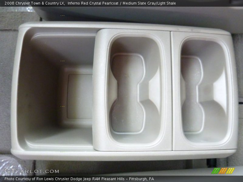 Inferno Red Crystal Pearlcoat / Medium Slate Gray/Light Shale 2008 Chrysler Town & Country LX