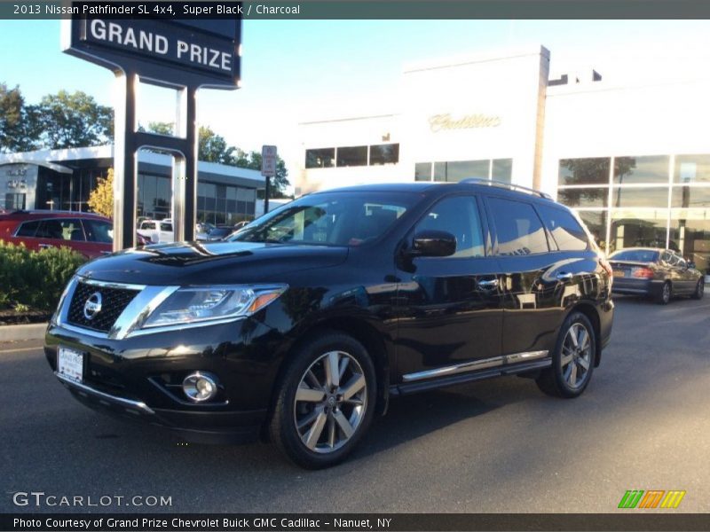 Super Black / Charcoal 2013 Nissan Pathfinder SL 4x4