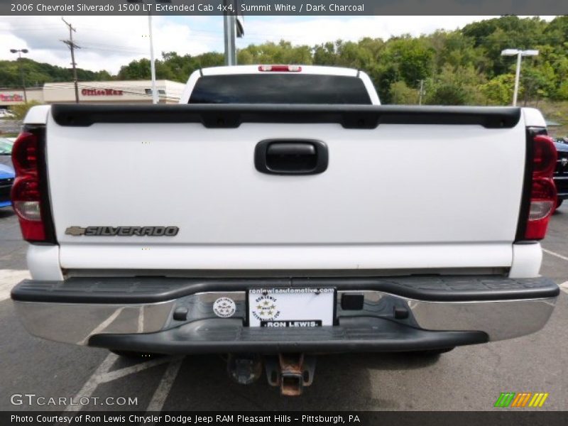 Summit White / Dark Charcoal 2006 Chevrolet Silverado 1500 LT Extended Cab 4x4