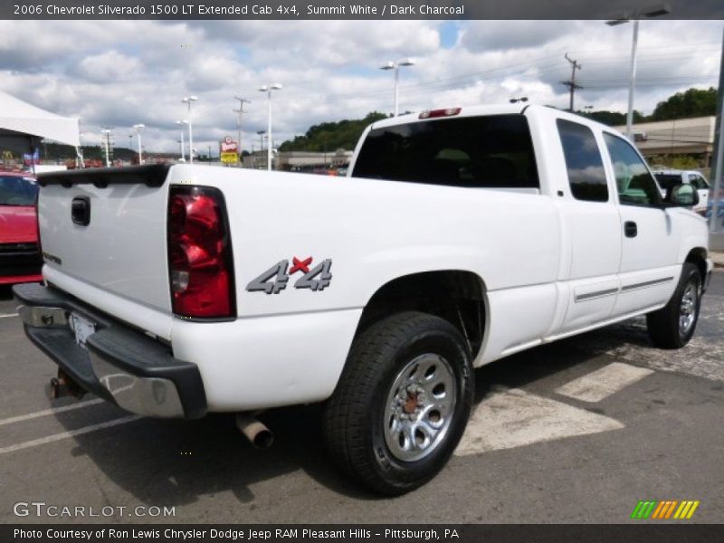 Summit White / Dark Charcoal 2006 Chevrolet Silverado 1500 LT Extended Cab 4x4