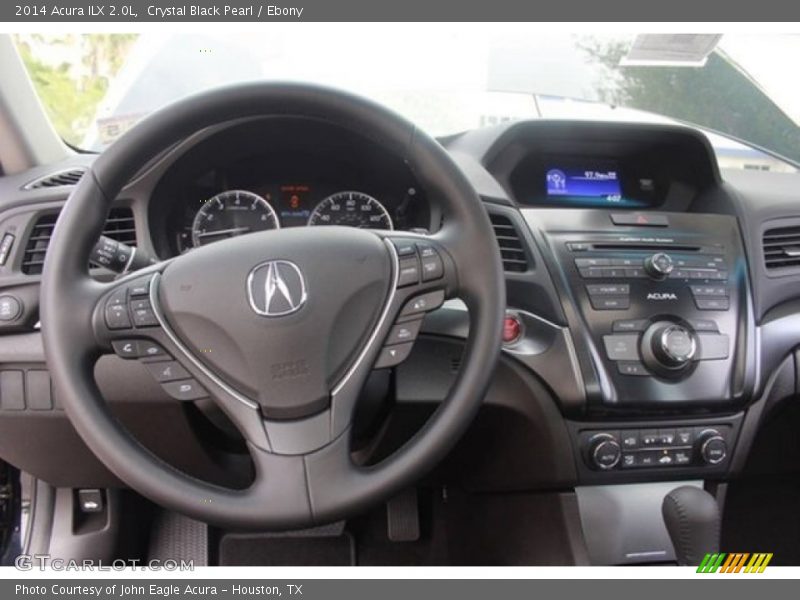 Crystal Black Pearl / Ebony 2014 Acura ILX 2.0L