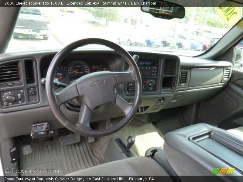  2006 Silverado 1500 LT Extended Cab 4x4 Dark Charcoal Interior
