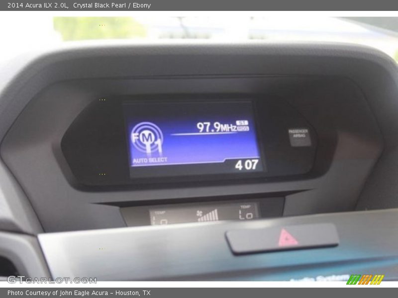 Crystal Black Pearl / Ebony 2014 Acura ILX 2.0L