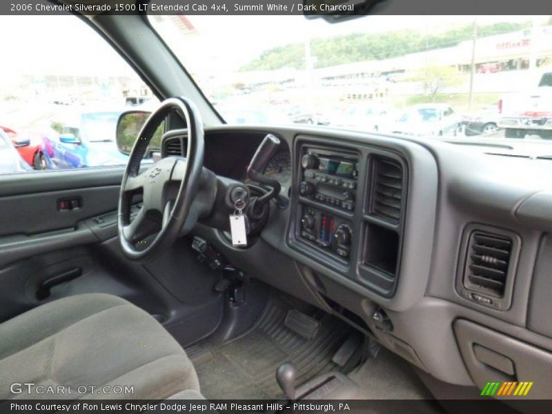 Summit White / Dark Charcoal 2006 Chevrolet Silverado 1500 LT Extended Cab 4x4