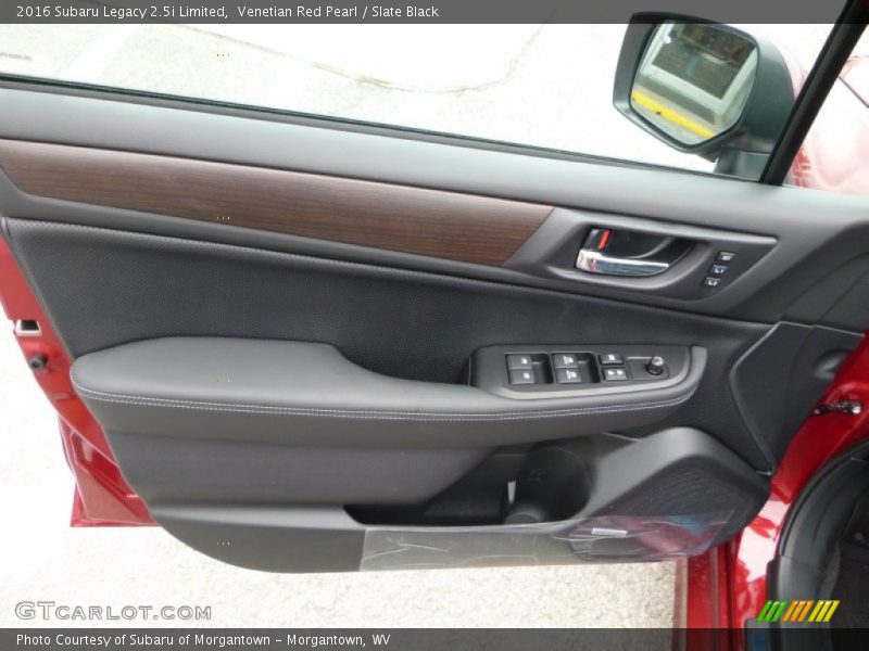Venetian Red Pearl / Slate Black 2016 Subaru Legacy 2.5i Limited