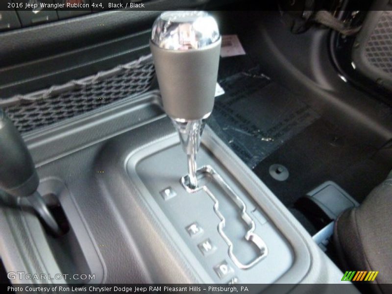  2016 Wrangler Rubicon 4x4 5 Speed Automatic Shifter