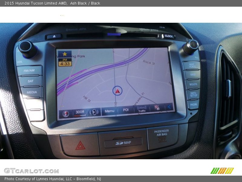 Ash Black / Black 2015 Hyundai Tucson Limited AWD
