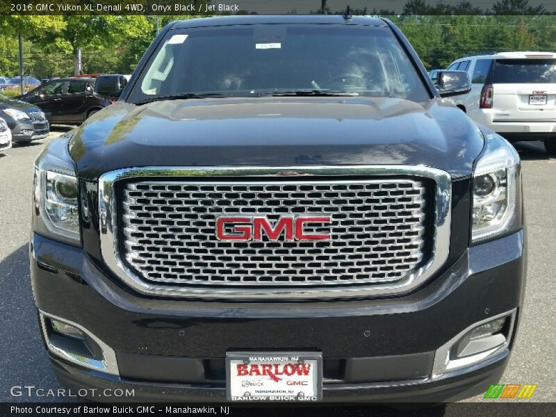 Onyx Black / Jet Black 2016 GMC Yukon XL Denali 4WD