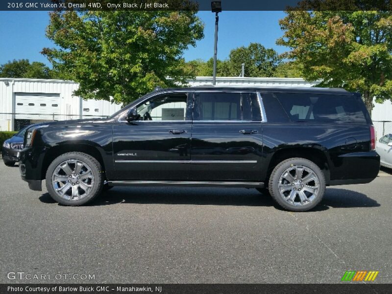 Onyx Black / Jet Black 2016 GMC Yukon XL Denali 4WD