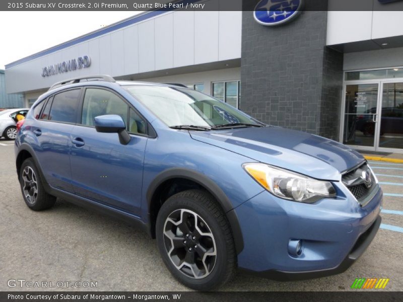 Quartz Blue Pearl / Ivory 2015 Subaru XV Crosstrek 2.0i Premium