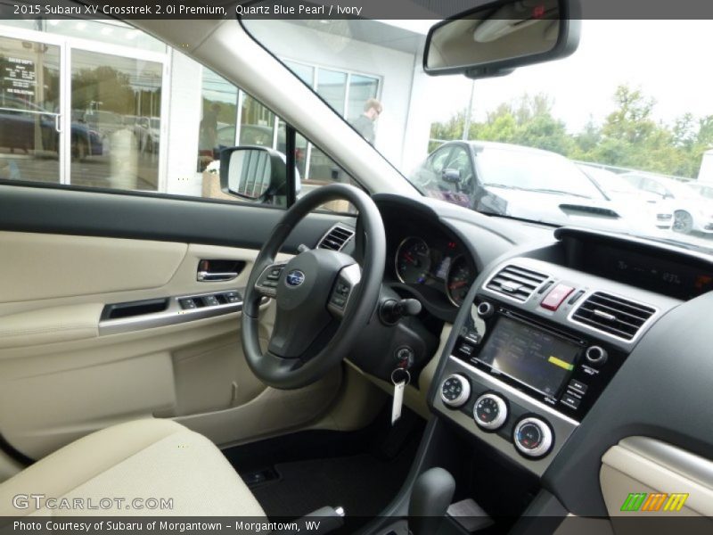 Quartz Blue Pearl / Ivory 2015 Subaru XV Crosstrek 2.0i Premium