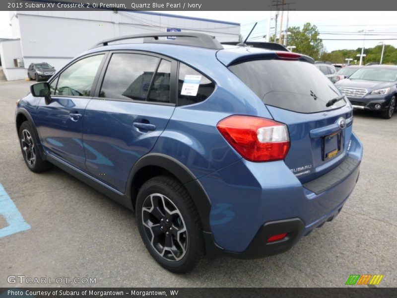 Quartz Blue Pearl / Ivory 2015 Subaru XV Crosstrek 2.0i Premium
