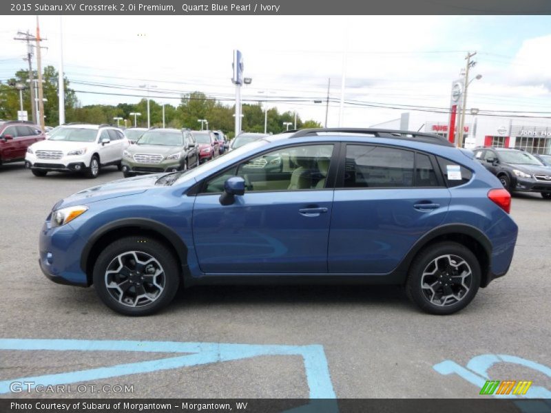 Quartz Blue Pearl / Ivory 2015 Subaru XV Crosstrek 2.0i Premium