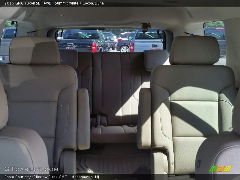 Summit White / Cocoa/Dune 2016 GMC Yukon SLT 4WD