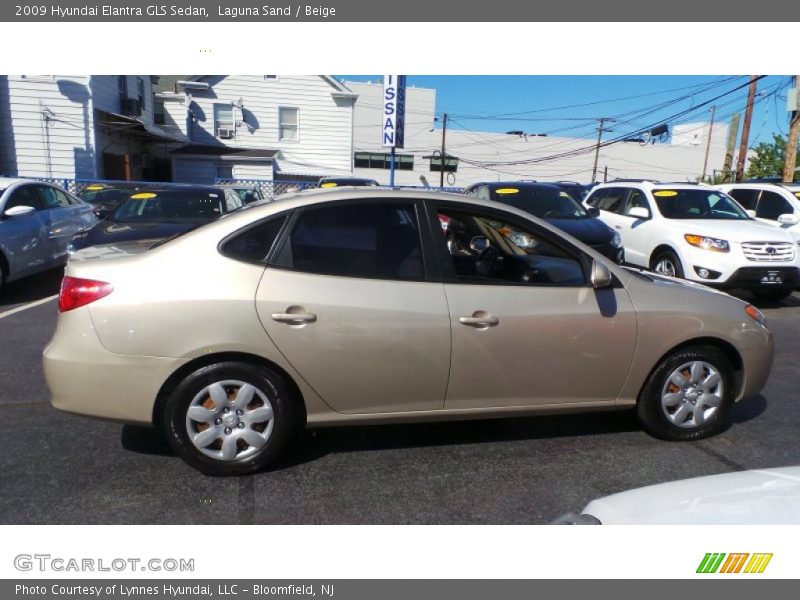 Laguna Sand / Beige 2009 Hyundai Elantra GLS Sedan