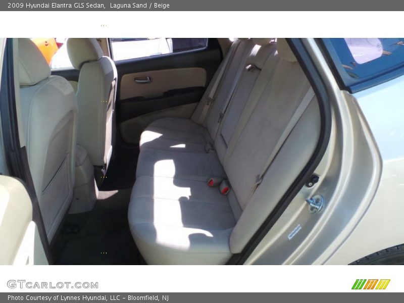 Laguna Sand / Beige 2009 Hyundai Elantra GLS Sedan
