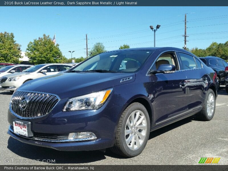 Dark Sapphire Blue Metallic / Light Neutral 2016 Buick LaCrosse Leather Group