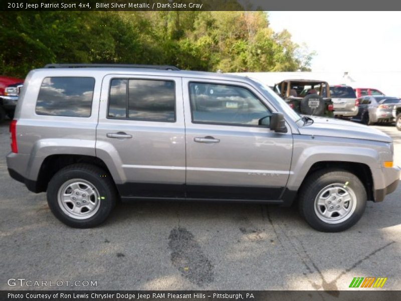 Billet Silver Metallic / Dark Slate Gray 2016 Jeep Patriot Sport 4x4