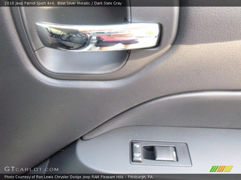 Billet Silver Metallic / Dark Slate Gray 2016 Jeep Patriot Sport 4x4
