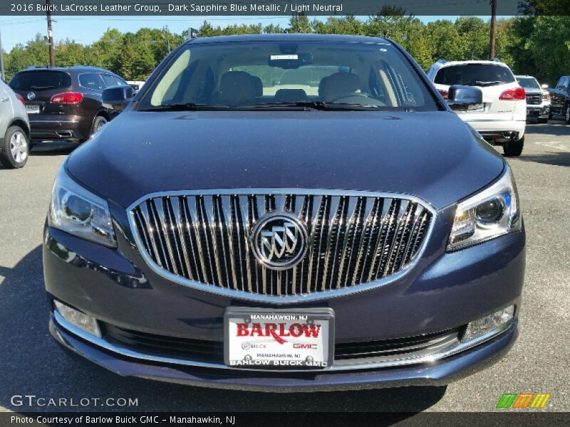 Dark Sapphire Blue Metallic / Light Neutral 2016 Buick LaCrosse Leather Group
