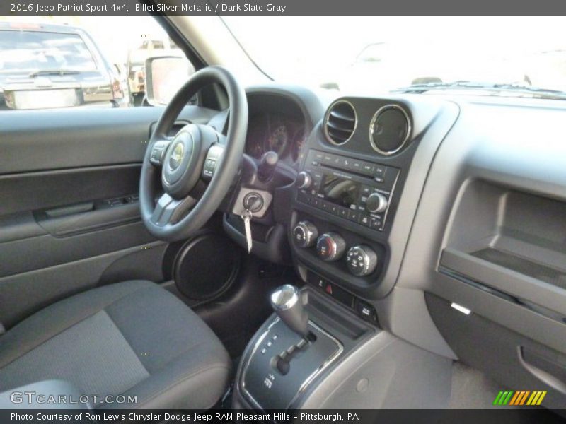 Billet Silver Metallic / Dark Slate Gray 2016 Jeep Patriot Sport 4x4