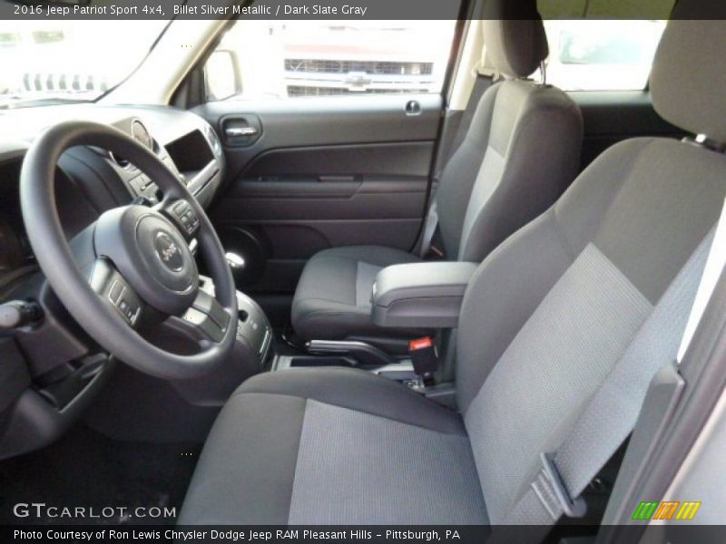 Billet Silver Metallic / Dark Slate Gray 2016 Jeep Patriot Sport 4x4