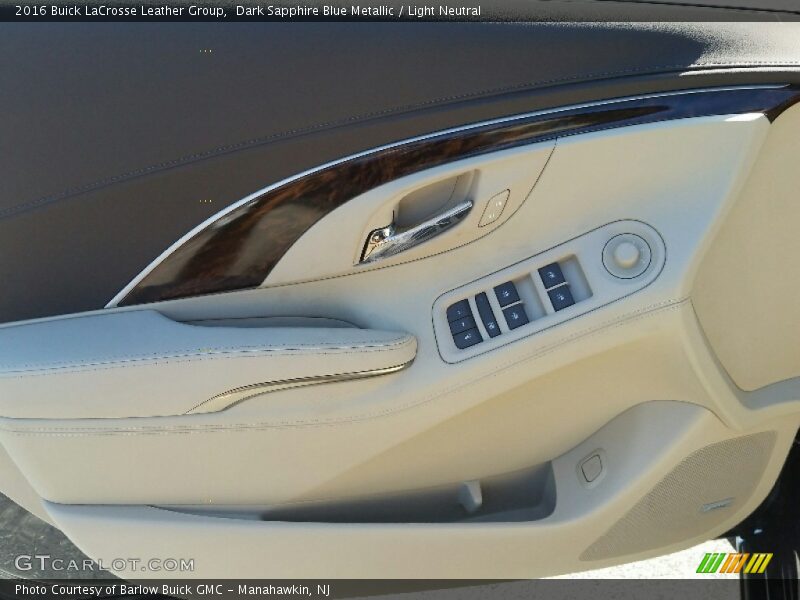 Dark Sapphire Blue Metallic / Light Neutral 2016 Buick LaCrosse Leather Group