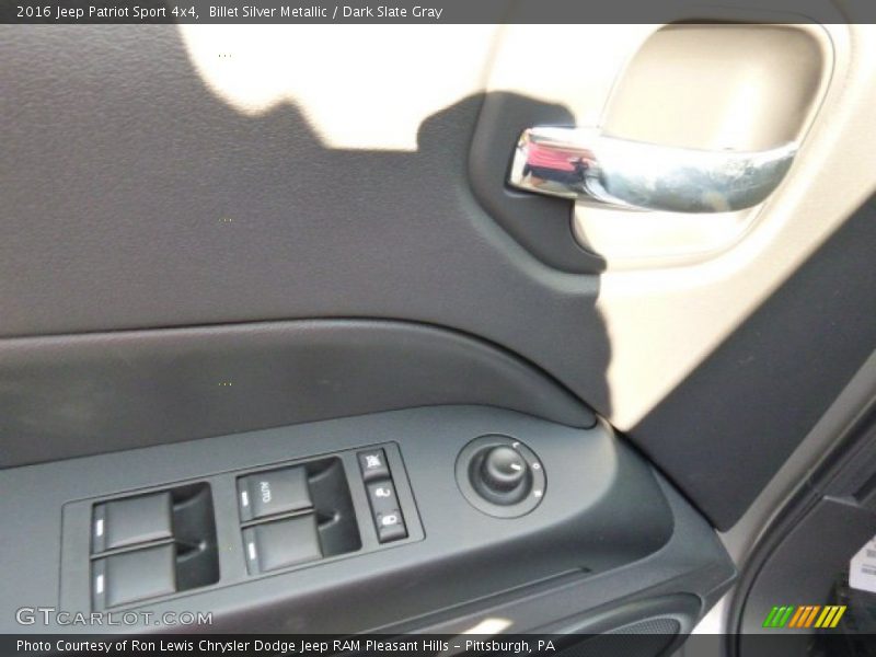 Billet Silver Metallic / Dark Slate Gray 2016 Jeep Patriot Sport 4x4