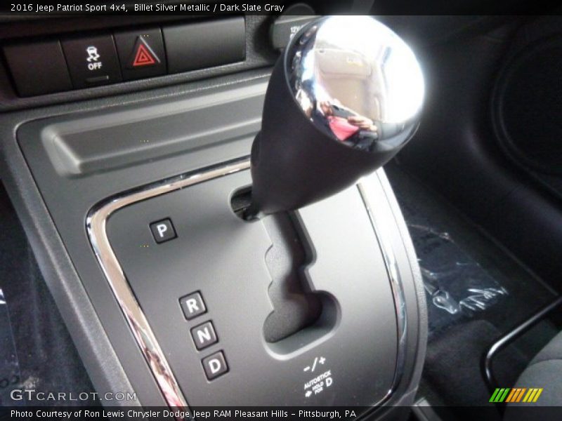 Billet Silver Metallic / Dark Slate Gray 2016 Jeep Patriot Sport 4x4