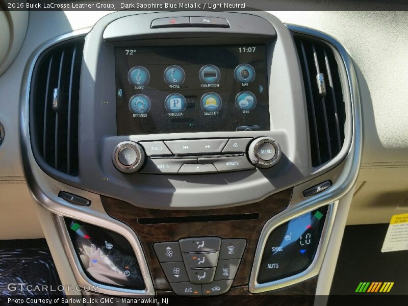Dark Sapphire Blue Metallic / Light Neutral 2016 Buick LaCrosse Leather Group