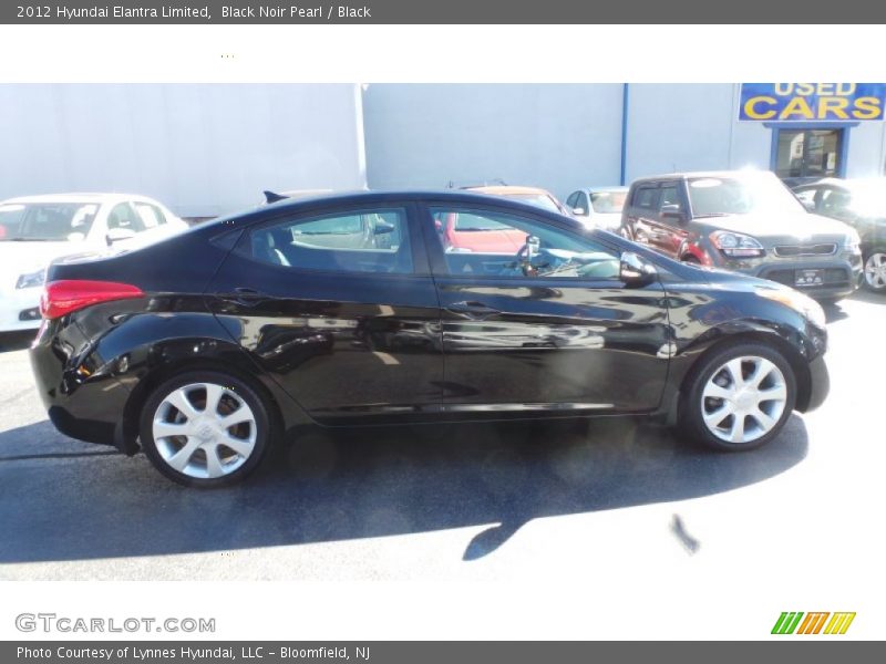 Black Noir Pearl / Black 2012 Hyundai Elantra Limited