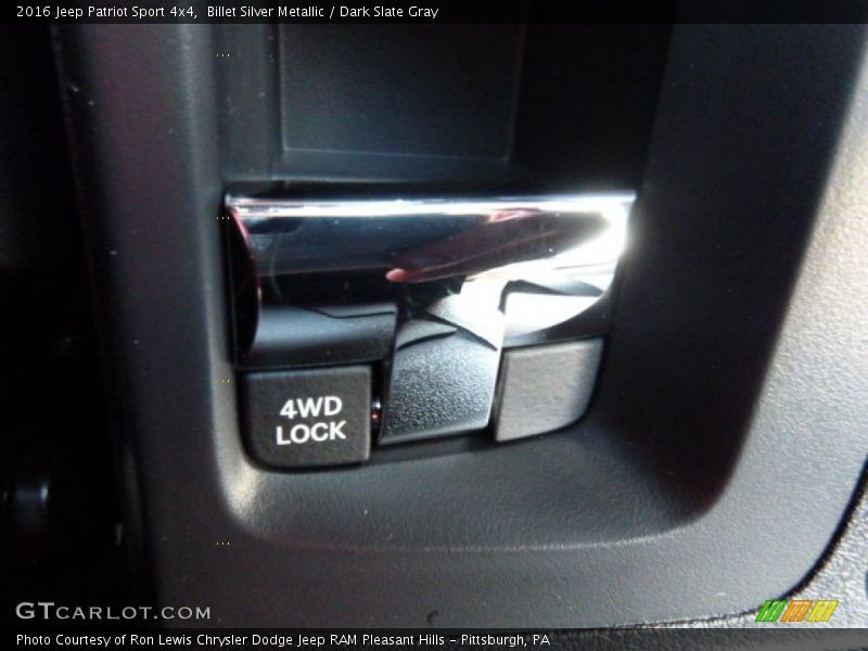 Billet Silver Metallic / Dark Slate Gray 2016 Jeep Patriot Sport 4x4