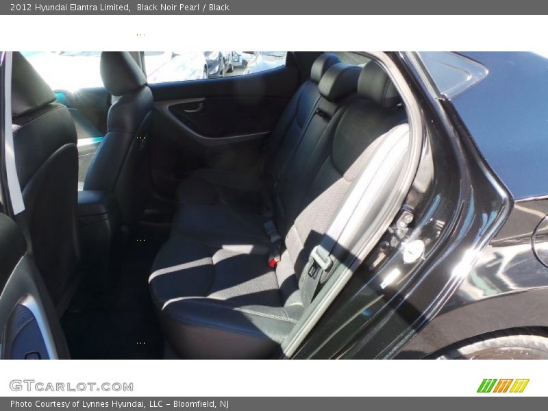 Black Noir Pearl / Black 2012 Hyundai Elantra Limited