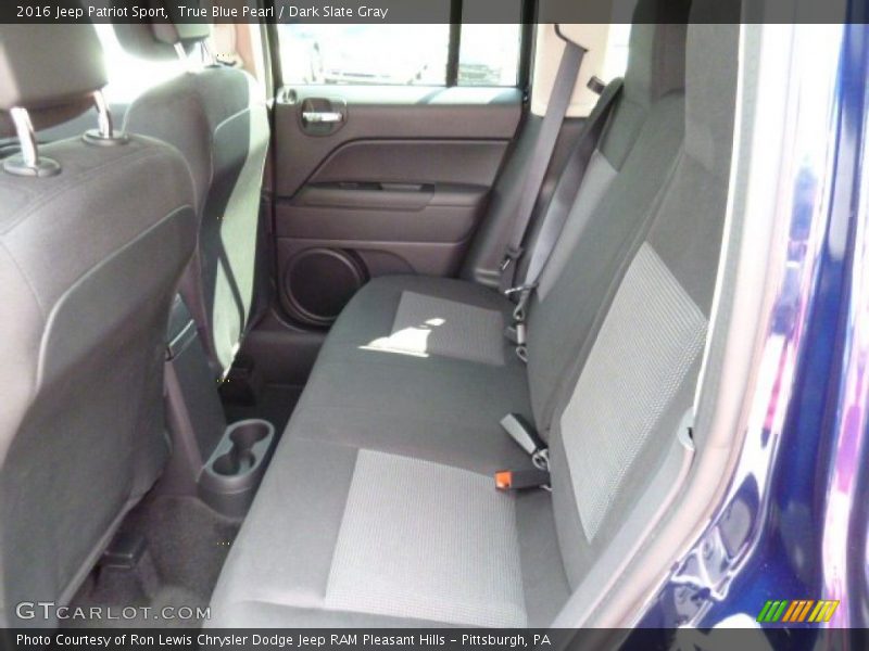 True Blue Pearl / Dark Slate Gray 2016 Jeep Patriot Sport