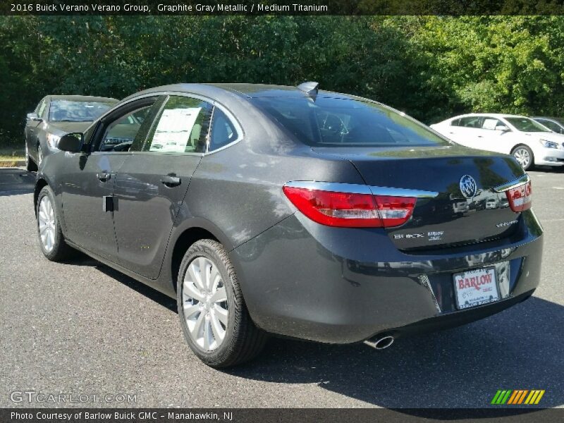 Graphite Gray Metallic / Medium Titanium 2016 Buick Verano Verano Group