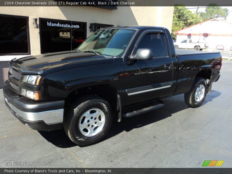 Black / Dark Charcoal 2004 Chevrolet Silverado 1500 Z71 Regular Cab 4x4