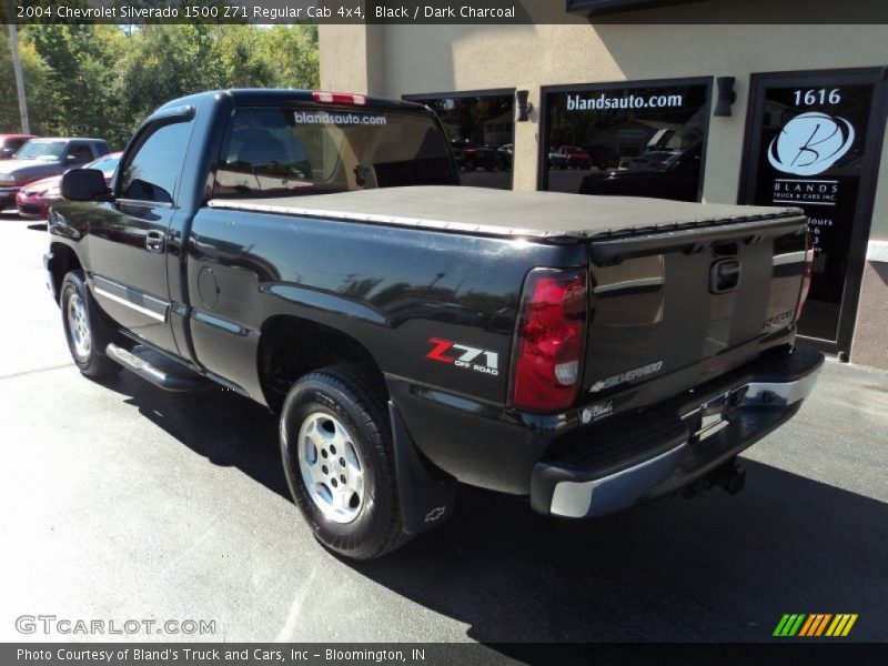 Black / Dark Charcoal 2004 Chevrolet Silverado 1500 Z71 Regular Cab 4x4