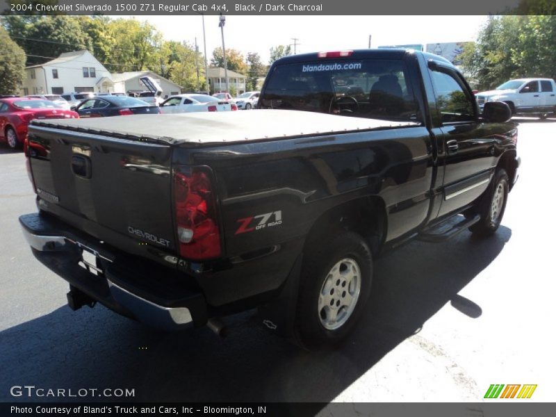 Black / Dark Charcoal 2004 Chevrolet Silverado 1500 Z71 Regular Cab 4x4