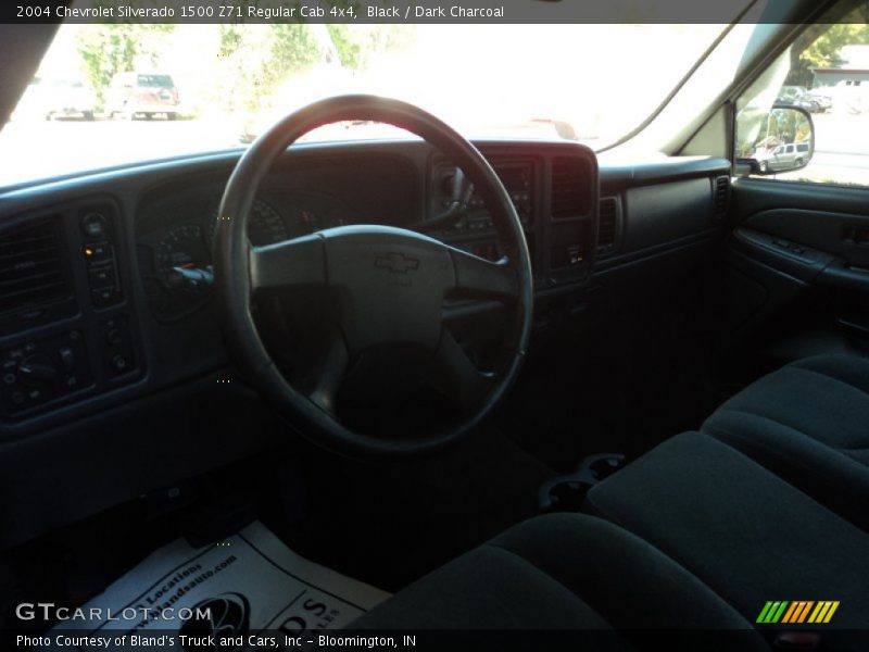 Black / Dark Charcoal 2004 Chevrolet Silverado 1500 Z71 Regular Cab 4x4