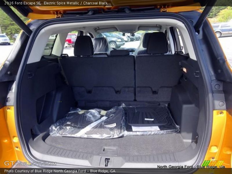 Electric Spice Metallic / Charcoal Black 2016 Ford Escape SE