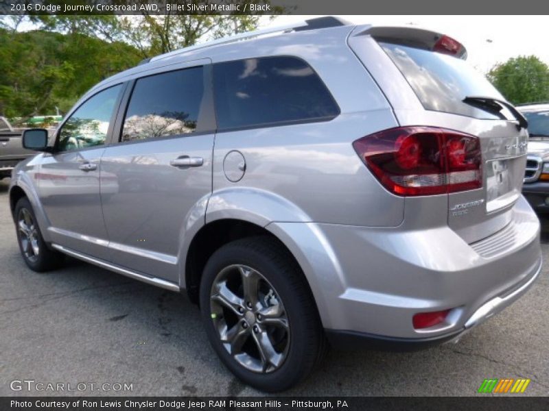 Billet Silver Metallic / Black 2016 Dodge Journey Crossroad AWD