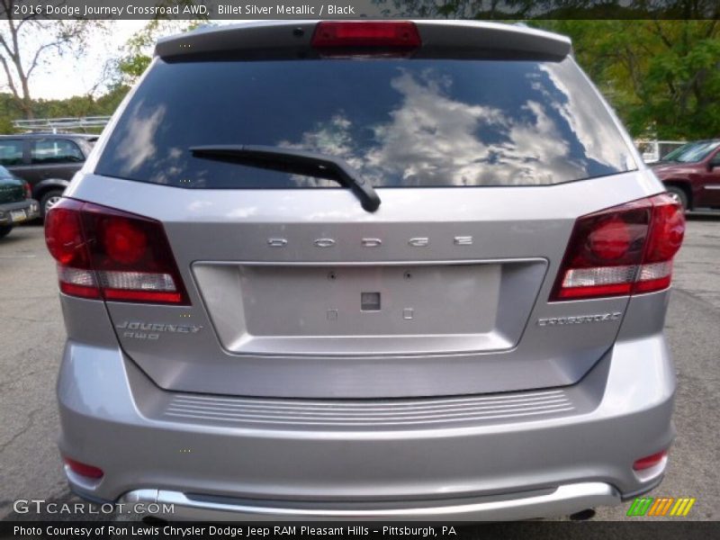 Billet Silver Metallic / Black 2016 Dodge Journey Crossroad AWD