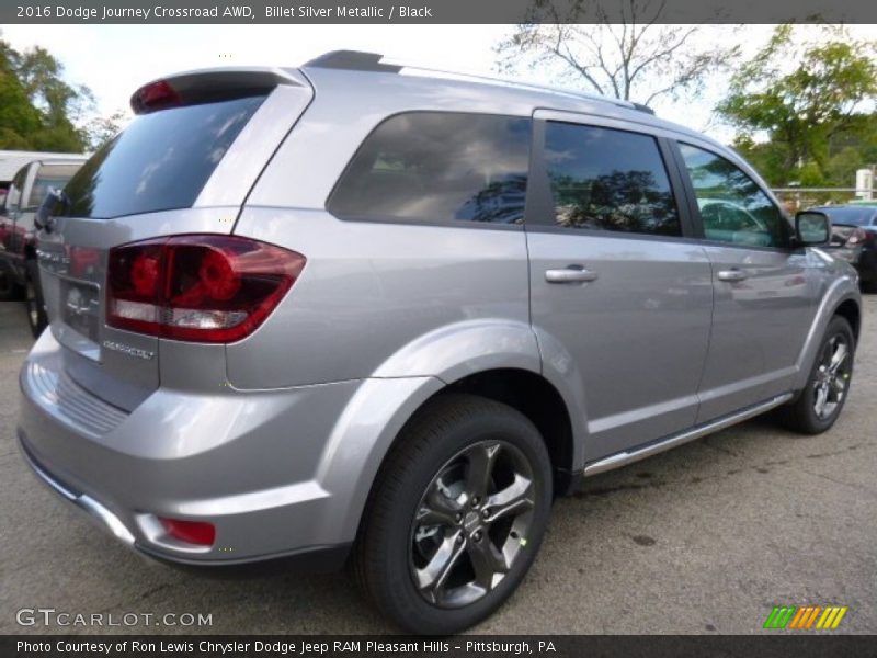 Billet Silver Metallic / Black 2016 Dodge Journey Crossroad AWD