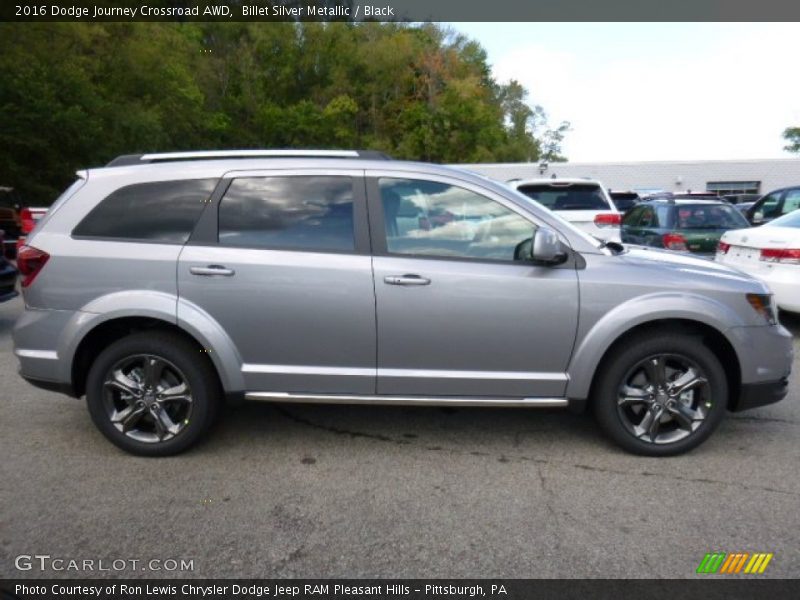 Billet Silver Metallic / Black 2016 Dodge Journey Crossroad AWD