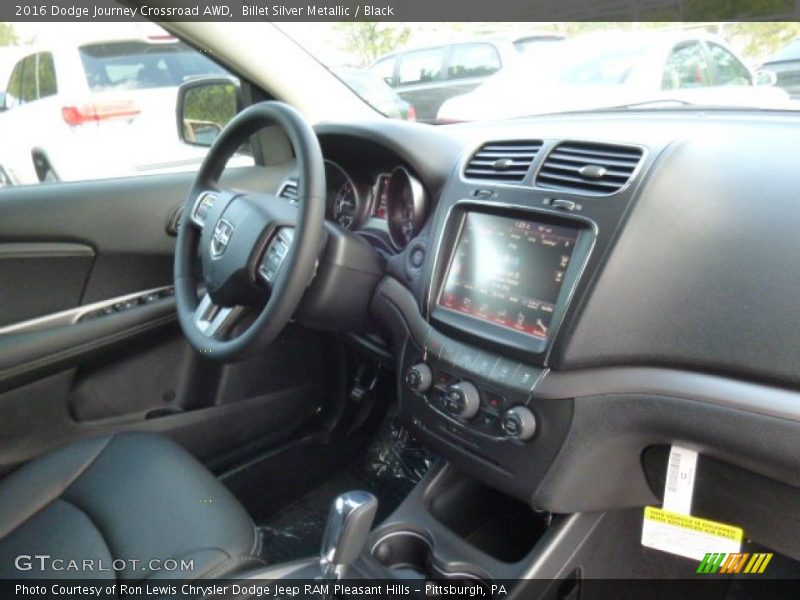 Billet Silver Metallic / Black 2016 Dodge Journey Crossroad AWD